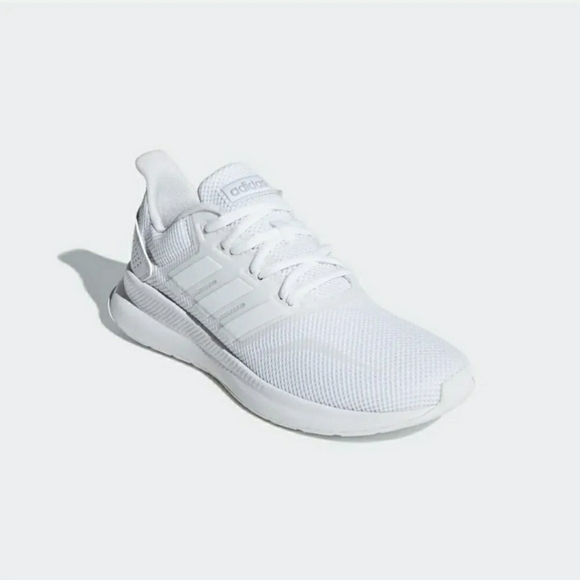 adidas Shoes - Adidas Runfalcon White Sneakers Size 8